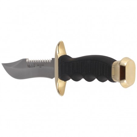 Nóż Muela 85-140 Black Rubber, Satin 420H Nóż Muela 85-140 Black Rubber, Satin 420H