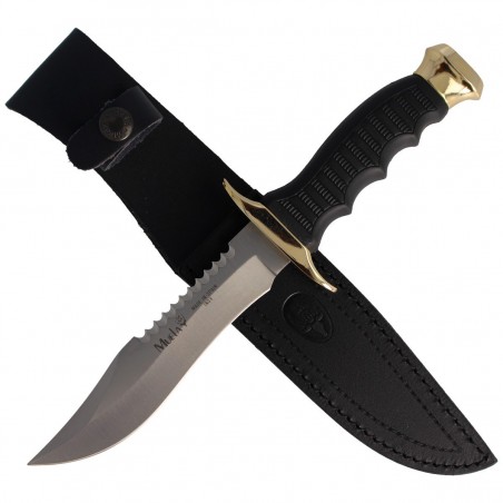 Nóż Muela 85-140 Black Rubber, Satin 420H Nóż Muela 85-140 Black Rubber, Satin 420H