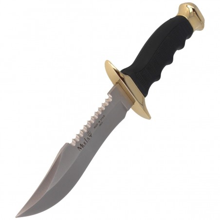 Nóż Muela 85-140 Black Rubber, Satin 420H Nóż Muela 85-140 Black Rubber, Satin 420H
