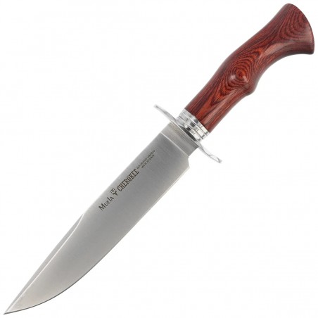 Nóż Muela Cherokee-19R Red Pakka Wood, Satin X50CrMoV15 Nóż Muela Cherokee-19R Red Pakka Wood, Satin X50CrMoV15