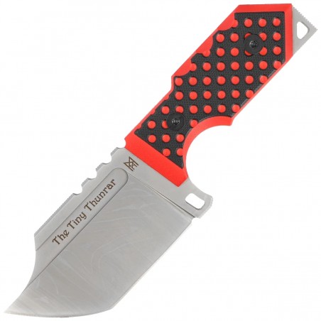 Nóż Midgards Messer Tiny Thunrar Black/Red G10, Satin 14C28N by Ralph and Tina Zlobinsky (MM019) Nóż Midgards Messer Tiny Thunrar Black/Red G10, Satin 14C28N by Ralph and Tina Zlobinsky (MM019)