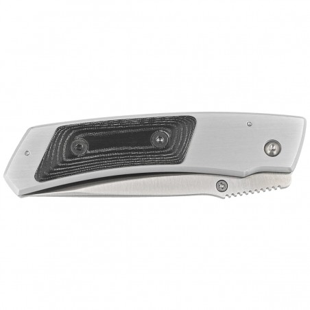 Nóż składany Muela PMC-7M Gray Aluminium / Black Micarta, Satin 440C Nóż składany Muela PMC-7M Gray Aluminium / Black Micarta, Satin 440C