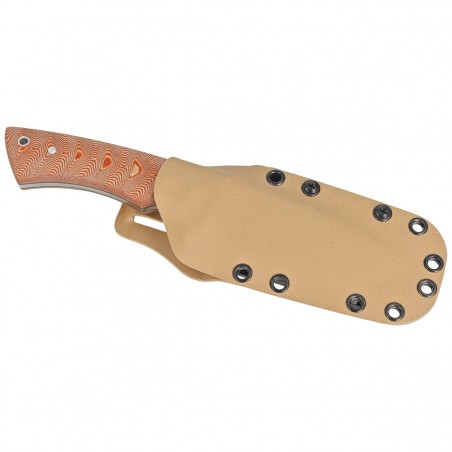Nóż Muela Rhino-10SV.C/K Brown Canvas Micarta, Satin X50CrMoV15 Nóż Muela Rhino-10SV.C/K Brown Canvas Micarta, Satin X50CrMoV15