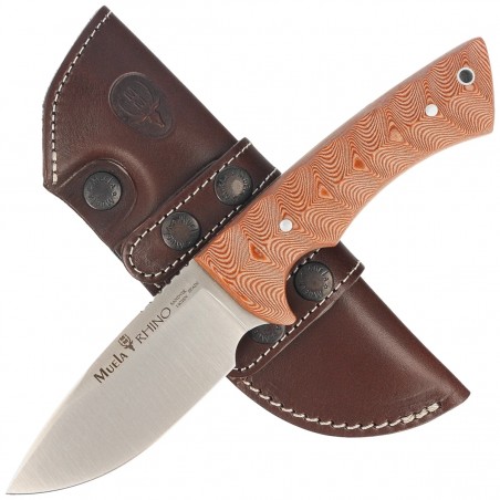 Nóż Muela Rhino-10SC.C Brown Canvas Micarta, Satin X50CrMoV15 Nóż Muela Rhino-10SC.C Brown Canvas Micarta, Satin X50CrMoV15