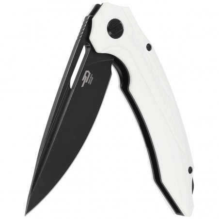 Nóż składany Bestech Ornetta White G10, Black Stonewashed D2 by Kombou (BG50E) Nóż składany Bestech Ornetta White G10, Black Stonewashed D2 by Kombou (BG50E)