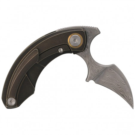 Nóż składany Bestech Strelit Bronze Stonewashed Titanium, Damascus by Ostap Hel (BT2103J) Nóż składany Bestech Strelit Bronze Stonewashed Titanium, Damascus by Ostap Hel (BT2103J)