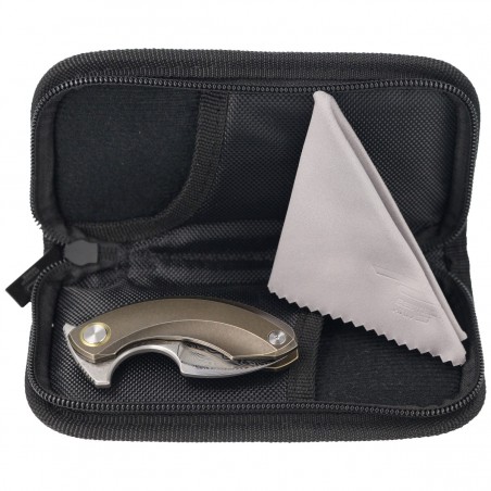 Nóż składany Bestech Strelit Bronze Stonewashed Titanium, Damascus by Ostap Hel (BT2103J) Nóż składany Bestech Strelit Bronze Stonewashed Titanium, Damascus by Ostap Hel (BT2103J)