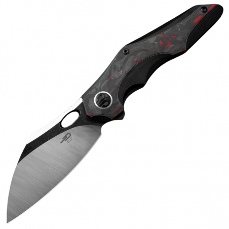 Nóż składany Bestech Nogard Black Titanium/Black Red Marblee Carbon Fiber, Satin/Black Stonewashed M390 by Kombou (BT2105D) Nóż składany Bestech Nogard Black Titanium/Black Red Marblee Carbon Fiber, Satin/Black Stonewashed M390 by Kombou (BT2105D)