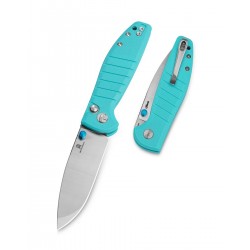 Nóż składany Bestechman Goodboy Jr. Light Blue G10, Satin/Stonewashed D2 by Keanu Alfaro (BMK10B)