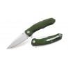 Nóż składany Bestech Warwolf Army Green G10, Stonewashed/Satin D2 (BG04B)