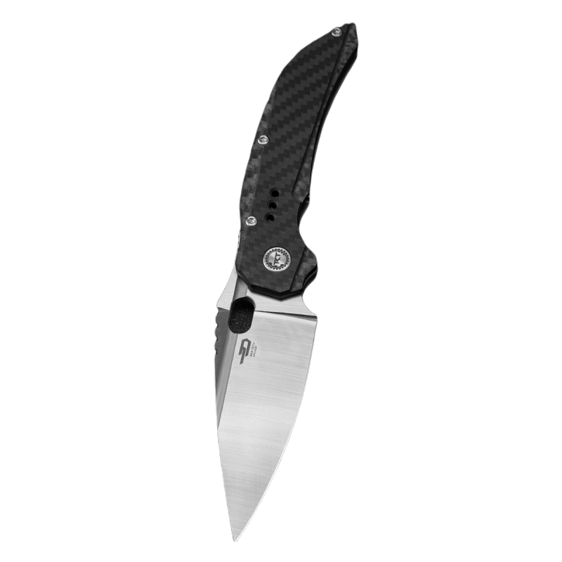 Nóż składany Bestech Exploit Grey Titanium/Carbon Fiber, Satin CPM S35VN by Todd Knife and Tool (BT2005E)