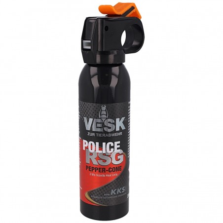Gaz pieprzowy KKS VESK RSG Police 2mln SHU, HJF 200ml (12200-H) Gaz pieprzowy KKS VESK RSG Police 2mln SHU, HJF 200ml (12200-H)