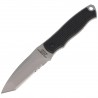 Nóż na szyję Herbertz CJH Neck Knife Black ABS, Satin 420 (103407)