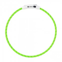 Obroża led dla psa Flamingo Leora zielona
