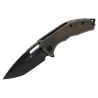 Nóż składany Heretic Medusa Manual T/E Antique Bronze Titanium, Black DLC MagnaCut by Tony Marfione Jr. (H009-6A-TIBRZ)