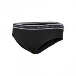 Majtki hipster Brubeck ACTIVE WOOL czarne