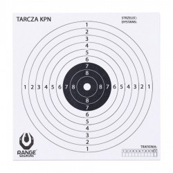 Tarcze Range Solutions KPN do wiatrówki 14x14cm 100szt