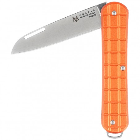 Scyzoryk Fox Vulpis Grenade Pattern Orange Aluminium, Polished N690Co (FX-VPGP130 OR) Scyzoryk Fox Vulpis Grenade Pattern Orange Aluminium, Polished N690Co (FX-VPGP130 OR)