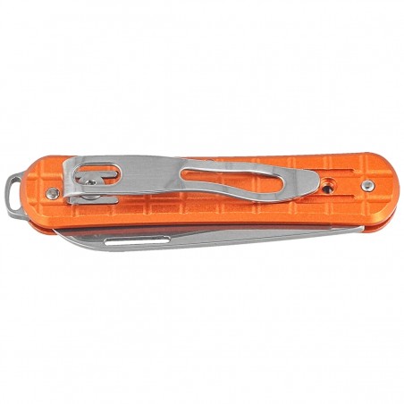 Scyzoryk Fox Vulpis Grenade Pattern Orange Aluminium, Polished N690Co (FX-VPGP130 OR) Scyzoryk Fox Vulpis Grenade Pattern Orange Aluminium, Polished N690Co (FX-VPGP130 OR)