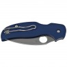 Nóż składany Spyderco Sage 5 Cobalt Blue G10, Satin CPM SPY27 by Sal Glesser (C123GPCBL)