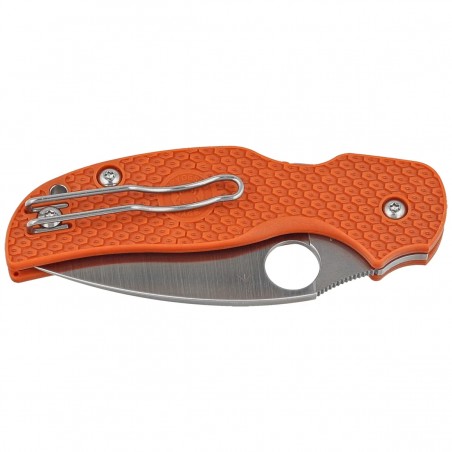 Nóż składany Spyderco Sage 5 Burnt Orange FRN, Satin Plain CPM REX 121 (C123BORP) Nóż składany Spyderco Sage 5 Burnt Orange FRN, Satin Plain CPM REX 121 (C123BORP)