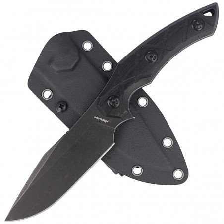 Nóż FoxEdge Lycosa 2 Black G10, Black Stonewashed by Simonutti (FE-020) Nóż FoxEdge Lycosa 2 Black G10, Black Stonewashed by Simonutti (FE-020)