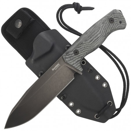 Nóż LionSteel Black Canvas Micarta, Old Black CPM 3V by Molletta (T6B 3V CVB) Nóż LionSteel Black Canvas Micarta, Old Black CPM 3V by Molletta (T6B 3V CVB)