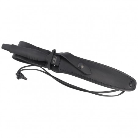 Nóż FOX Veleno Black Aluminium, Black Top Shield N690Co (FX-596 AF) Nóż FOX Veleno Black Aluminium, Black Top Shield N690Co (FX-596 AF)