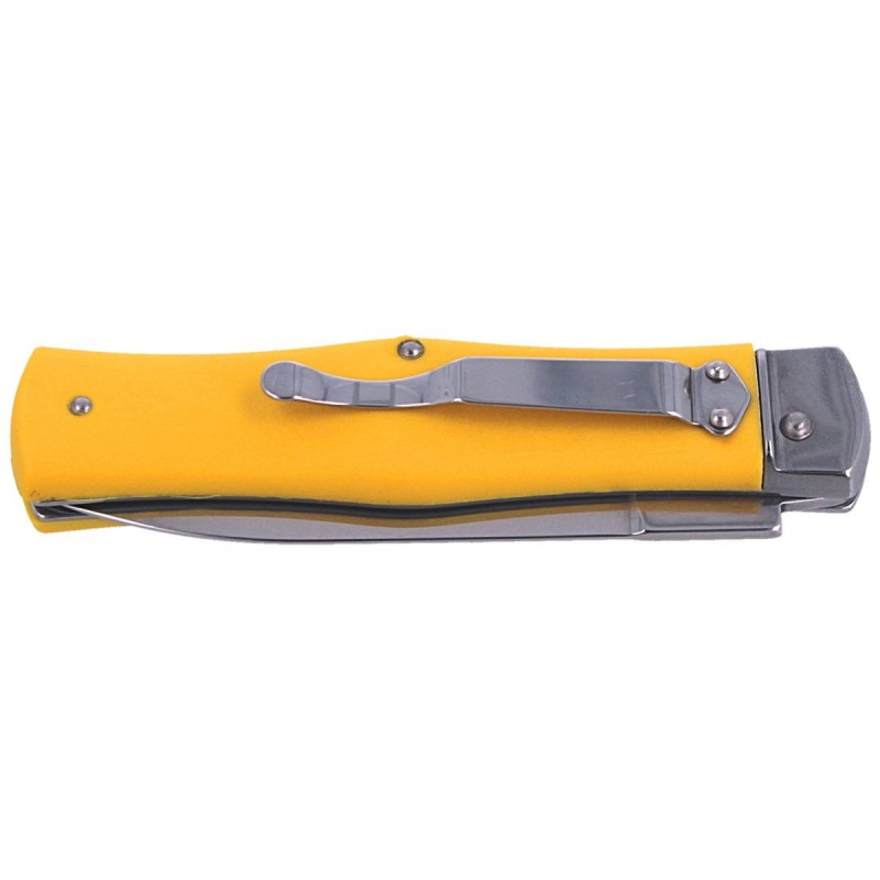 Nóż sprężynowy Mikov Predator ABS, Klips (241-NH-1/N YELLOW)
