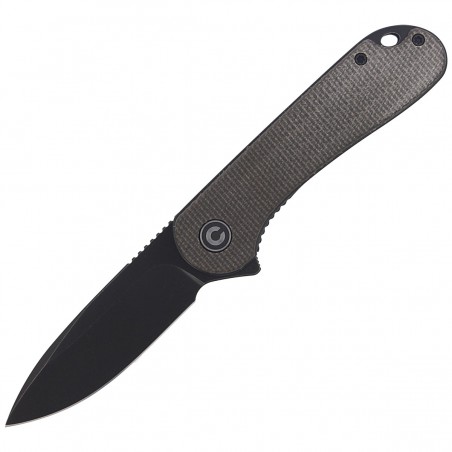 Nóż składany CIVIVI Elementum Flipper Green Micarta, Black Stonewashed (C907Z) Nóż składany CIVIVI Elementum Flipper Green Micarta, Black Stonewashed (C907Z)