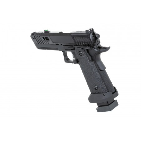 Pistolet ASG SRC Dark Viper DUAL POWER z walizką transportową i magazynkiem CO2 Czarny Pistolet ASG SRC Dark Viper DUAL POWER z walizką transportową i magazynkiem CO2 Czarny