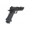 Pistolet ASG SRC Dark Viper DUAL POWER z walizką transportową i magazynkiem CO2 Czarny