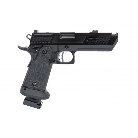 Pistolet ASG SRC Dark Viper DUAL POWER z walizką transportową i magazynkiem CO2 Czarny Pistolet ASG SRC Dark Viper DUAL POWER z walizką transportową i magazynkiem CO2 Czarny