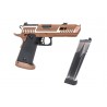 Pistolet ASG SRC Sahara Viper DUAL POWER z walizką transportową i magazynkiem green gas Flat Dark Earth