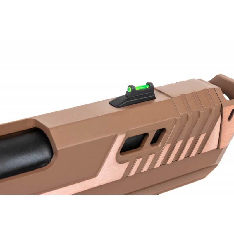 Pistolet ASG SRC Sahara Viper DUAL POWER z magazynkiem CO2 Flat Dark Earth