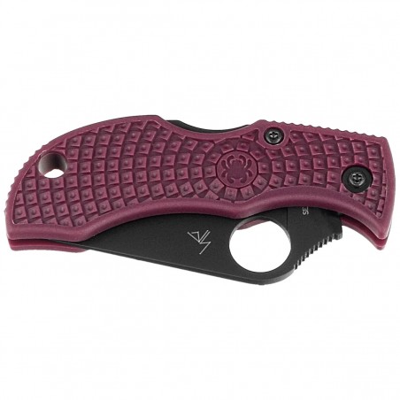 Nóż składany Spyderco Manbug Sprint Run Burgundy FRN, TiCN Micro-Melt PD1 by Sal Glesser (MBBGBKP) Nóż składany Spyderco Manbug Sprint Run Burgundy FRN, TiCN Micro-Melt PD1 by Sal Glesser (MBBGBKP)