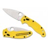 Nóż składany Spyderco Manix 2 Salt Yellow FRN, Satin MagnaCut by Eric Glesser (C101PYL2)