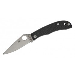 Nóż składany Spyderco Honeybee Black G10, Satin 12C27 (C137GBKP)
