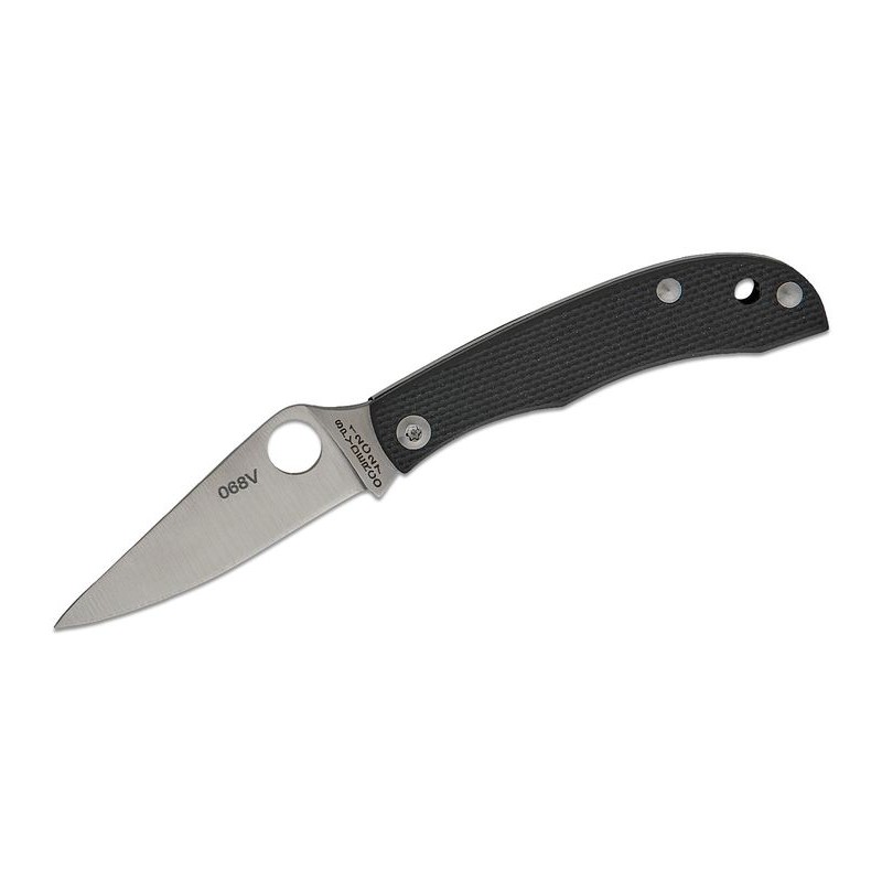 Nóż składany Spyderco Honeybee Black G10, Satin 12C27 (C137GBKP)