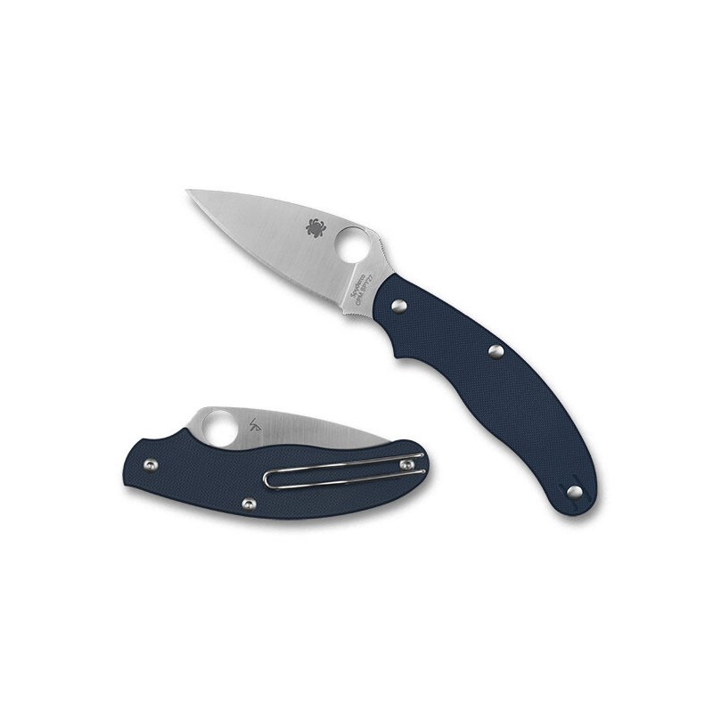 Nóż składany Spyderco UK Penknife Cobalt Blue G10, Satin CPM SPY27 by Sal Glesser (C94GPCBL)