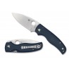 Nóż składany Spyderco Shaman Cobalt Blue G10, Satin CPM SPY27 by Sal Glesser (C229GPCBL)