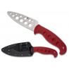 Nóż treningowy Spyderco Temperance Sprint Run Red FRN, Satin 420J2 by Sal Glesser (FB05TRD)