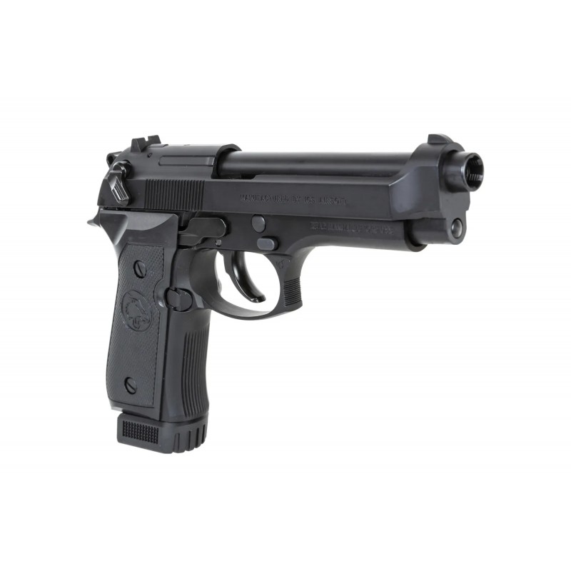 Pistolet ASG ICS BLE-BM9 Dual Power Czarny (z magazynkiem na CO2)