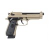 Pistolet ASG ICS BLE-BM9 Dual Power Half-Tan (z magazynkiem na CO2)
