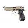 Pistolet ASG ICS BLE-BM9 Dual Power Half-Tan (z magazynkiem na CO2)