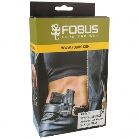 Kabura IWB/OWB Fobus Ruger MAX9, Taurus GX4, obustronna (APN MAX9) Kabura IWB/OWB Fobus Ruger MAX9, Taurus GX4, obustronna (APN MAX9)