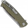 Nóż składany Bestech Grampus Olive G10, Stonewashed / Satin D2 (BG02B)