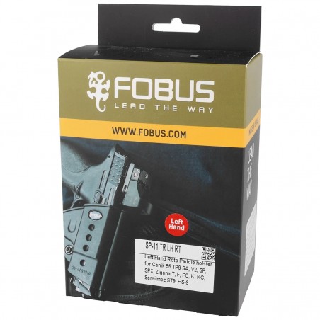 Kabura Fobus Leworęczna, Obrotowa płetwa, Canik55 TP9 SA, TP9 V2, TP9 SF, TP9 SFX (SP-11 TR LH RT) Kabura Fobus Leworęczna, Obrotowa płetwa, Canik55 TP9 SA, TP9 V2, TP9 SF, TP9 SFX (SP-11 TR LH RT)