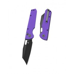 Nóż składany Bestechman Guardian Purple G10, Black PVD D2 (BMK11H)