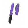 Nóż składany Bestechman Guardian Purple G10, Black PVD D2 (BMK11H)